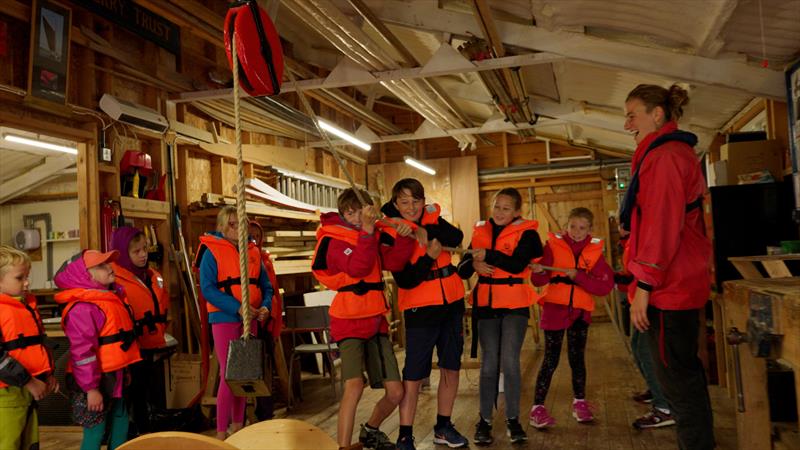 Ela Keegan from Hunter's Yard will be amongst the hosts involved in a programme of talks, panels, and activities aimed at younger people, at the Wooden Boat Stage at SIBS later this month - photo © Wooden Boat Stage