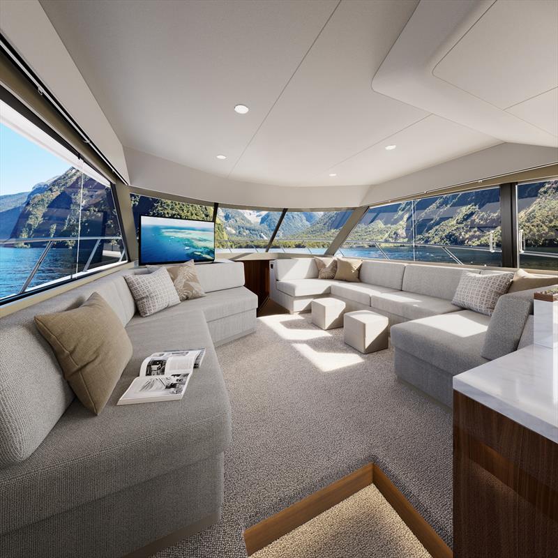 Maritimo M50 Saloon - photo © Maritimo