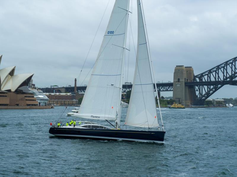 Maritimo 100 - all very comfy there... - photo © Maritimo