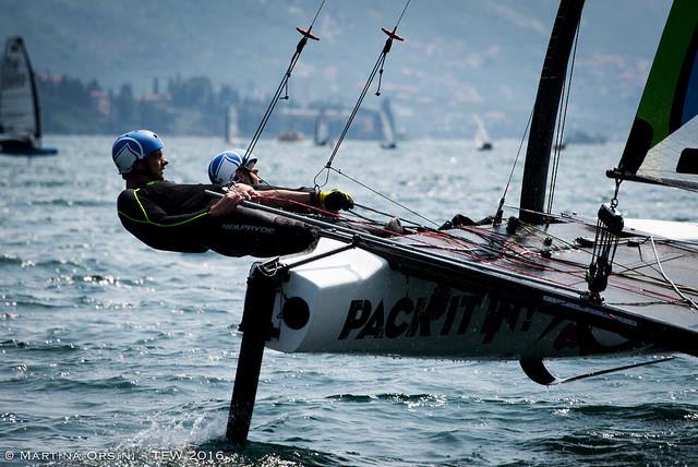 Marlow Ropes partner with The Foiling Week 2017  photo copyright Martina Orsini / TFW 2016 taken at Circolo Vela Torbole and featuring the  class