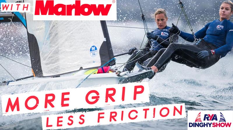 More grip, less friction photo copyright James Eaves taken at RYA Dinghy Show and featuring the  class