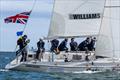 Ian Williams/GBR, Gladstone's Long Beach, with crew Richard Sydenham, Gerry Mitchell, Ricky McGarvie, Ted Hackney, Oisin Mcclelland - 2024 Congressional Cup © Ian Roman/WMRT