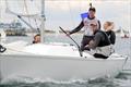 Nick Devereux, Steph Orton, Matt Taylor, Alex Hughes, winners - Grand Final of the RYA National Match Racing Championship