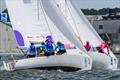 Racing on day 3 of the Santa Maria Cup, Stage 2 of the 2026 Women's World Match Racing Tour