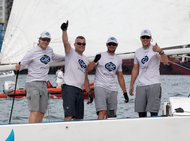 Ian Williams wins the 1O1O 4G Match Racing International Regatta - photo © Koko Mueller