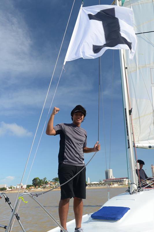 Maximilian Soh and Team Red Dot win the Monsoon Cup Terengganu photo copyright Monsoon Cup Terengganu taken at  and featuring the Match Racing class