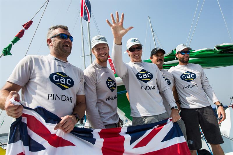 Williams and GAC Pindar make history after claiming record fifth World Match Racing Tour title by reaching the final of the Monsoon Cup - photo © Robert Hajduk / AWMRT