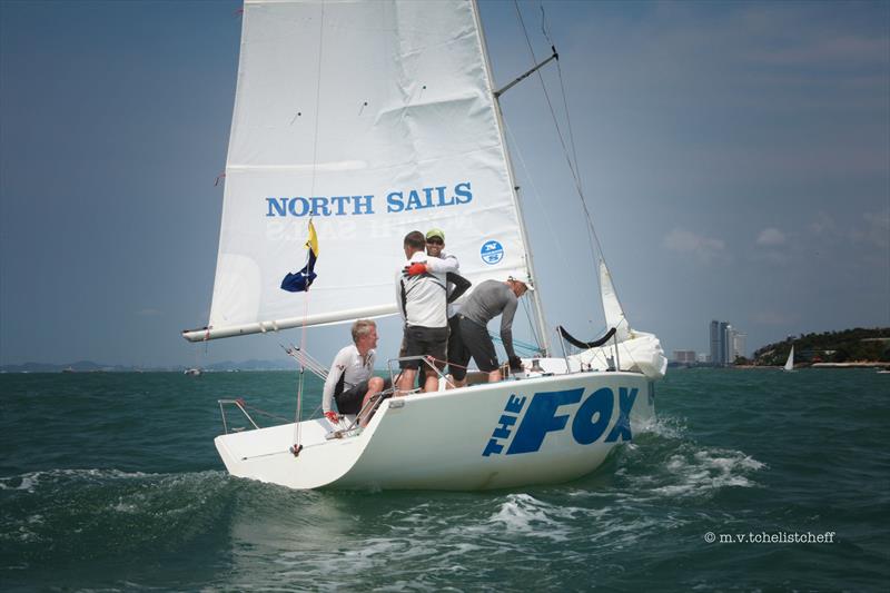 Matchrace Thailand day 3 photo copyright M V Tchelistcheff taken at Royal Varuna Yacht Club and featuring the Match Racing class