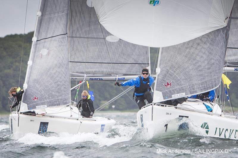 2015 ISAF Women's Match Racing World Championship in Middelfart day 2 photo copyright Mick Anderson / www.sailingpix.dk taken at Middelfart Sailing Club and featuring the Match Racing class