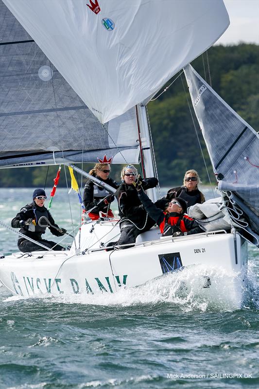 2015 ISAF Women's Match Racing World Championship in Middelfart day 3 photo copyright Mick Anderson / www.sailingpix.dk taken at Middelfart Sailing Club and featuring the Match Racing class