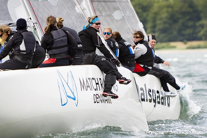 2015 ISAF Women's Match Racing World Championship in Middelfart day 3 photo copyright Mick Anderson / www.sailingpix.dk taken at Middelfart Sailing Club and featuring the Match Racing class