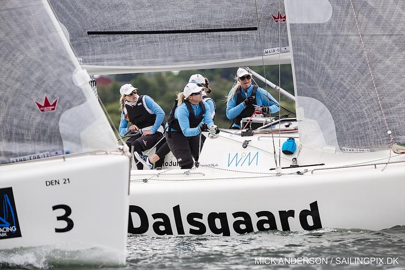 2015 ISAF Women's Match Racing World Championship in Middelfart day 4 photo copyright Mick Anderson / www.sailingpix.dk taken at Middelfart Sailing Club and featuring the Match Racing class