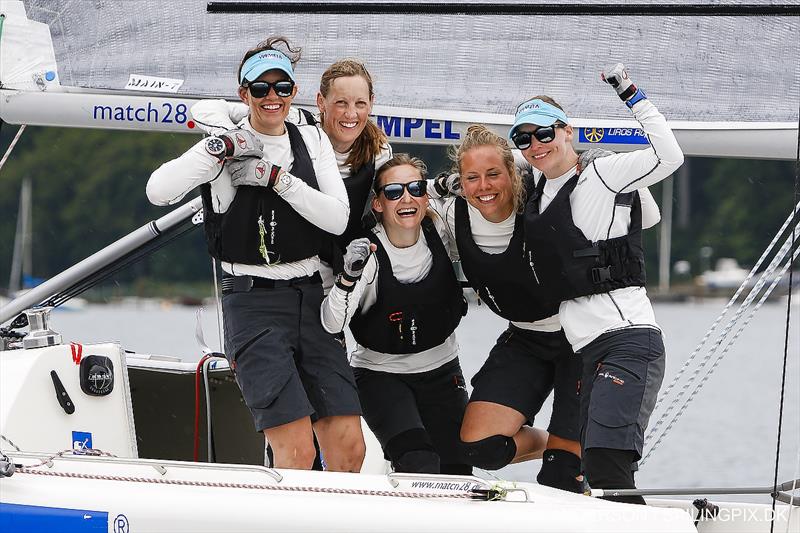 2015 ISAF Women's Match Racing World Championship in Middelfart day 4 photo copyright Mick Anderson / www.sailingpix.dk taken at Middelfart Sailing Club and featuring the Match Racing class