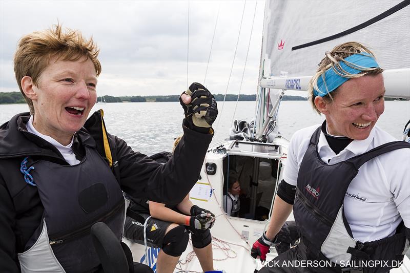 2015 ISAF Women's Match Racing World Championship in Middelfart day 5 photo copyright Mick Anderson / www.sailingpix.dk taken at Middelfart Sailing Club and featuring the Match Racing class