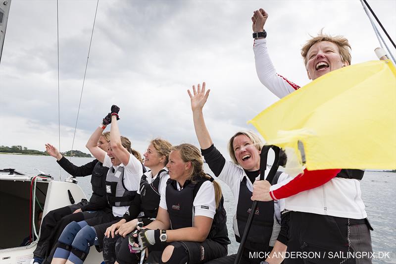 2015 ISAF Women's Match Racing World Championship in Middelfart day 5 photo copyright Mick Anderson / www.sailingpix.dk taken at Middelfart Sailing Club and featuring the Match Racing class