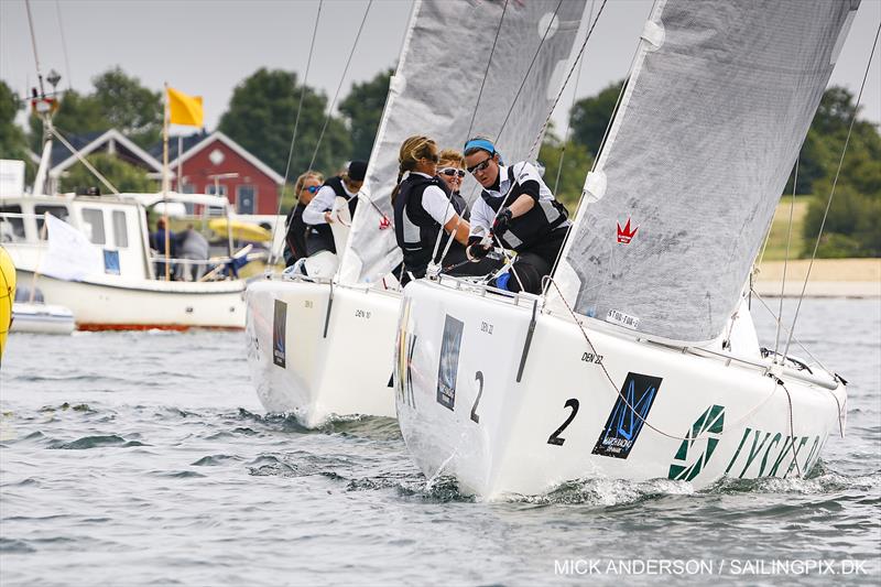 2015 ISAF Women's Match Racing World Championship in Middelfart day 5 photo copyright Mick Anderson / www.sailingpix.dk taken at Middelfart Sailing Club and featuring the Match Racing class