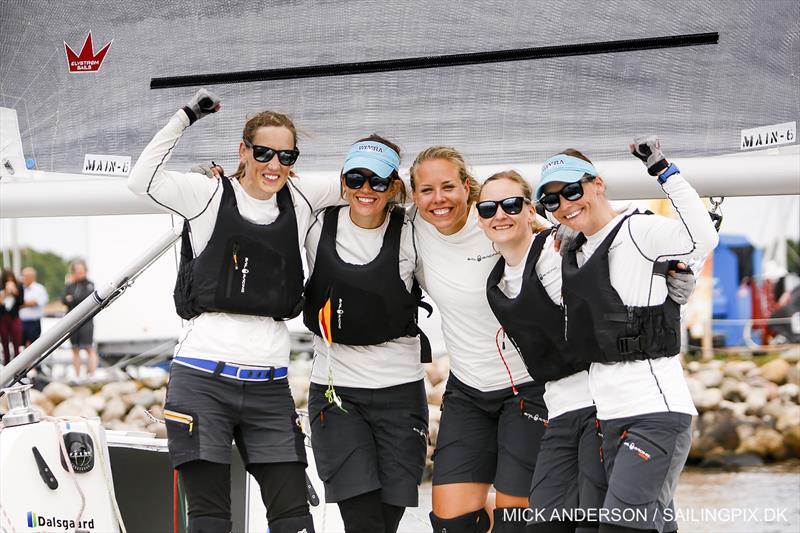 2015 ISAF Women's Match Racing World Championship in Middelfart day 5 photo copyright Mick Anderson / www.sailingpix.dk taken at Middelfart Sailing Club and featuring the Match Racing class