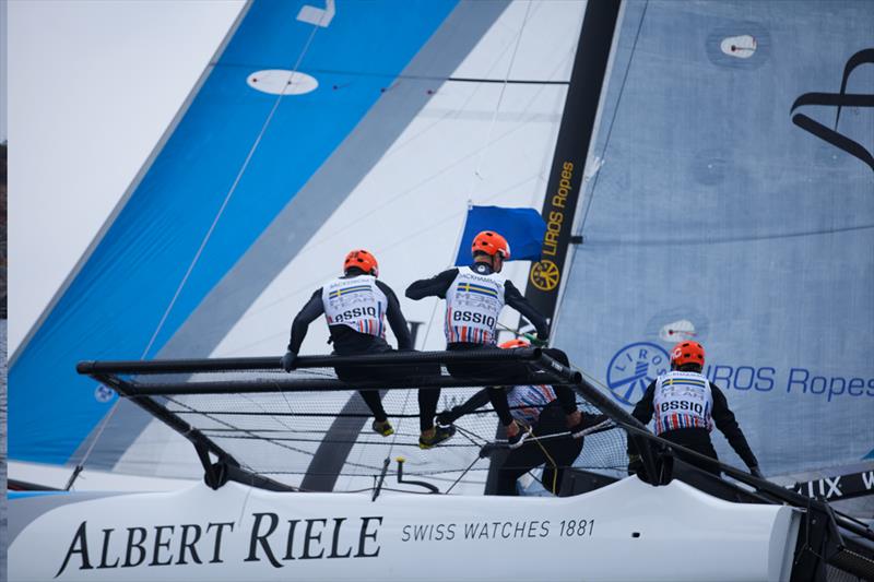 Essiq Racing Team on WMRT Cape Crow Cup day 1 photo copyright WMRT taken at  and featuring the Match Racing class