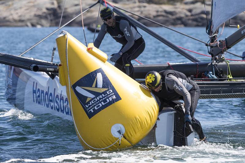 GKSS Match Cup Sweden day 2 photo copyright Ian Roman / WMRT taken at Royal Gothenburg Yacht Club and featuring the Match Racing class