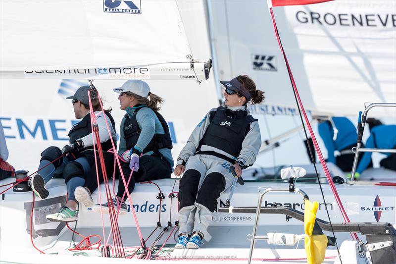 Lysekil Women's Match day 3 photo copyright Dan Ljungsvik / LWM taken at Lysekils Segelsällskap Gullmar and featuring the Match Racing class