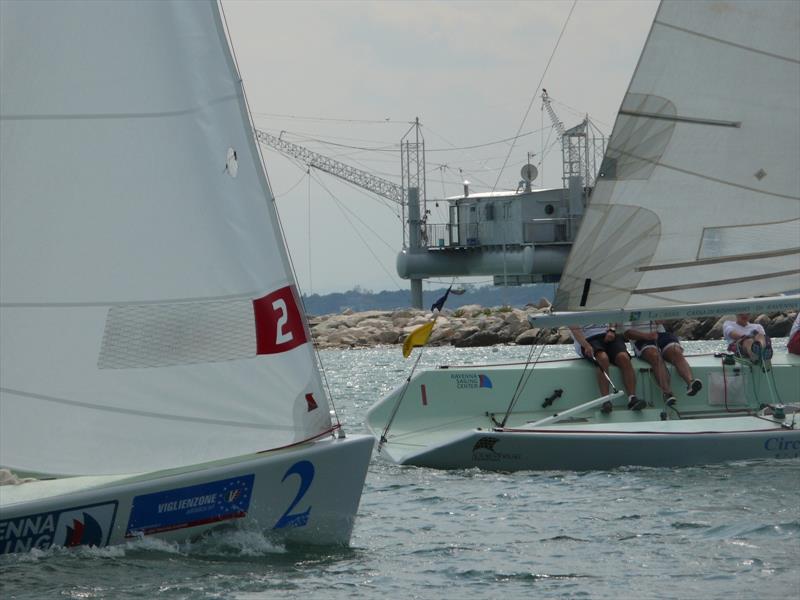 European Match Race Tour at Ravenna, Italy photo copyright 2017 EMRT / CVR taken at  and featuring the Match Racing class