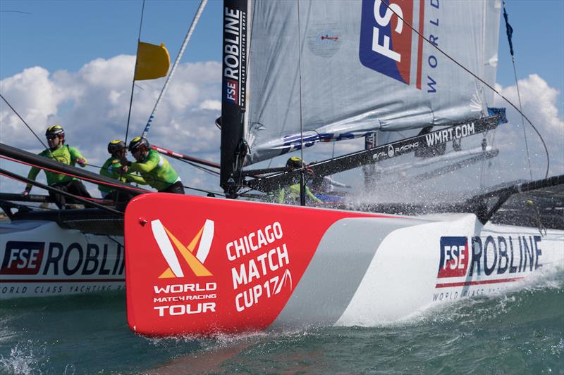 WMRT Chicago Match Cup day 3 photo copyright Ian Roman / WMRT taken at Chicago Yacht Club and featuring the Match Racing class