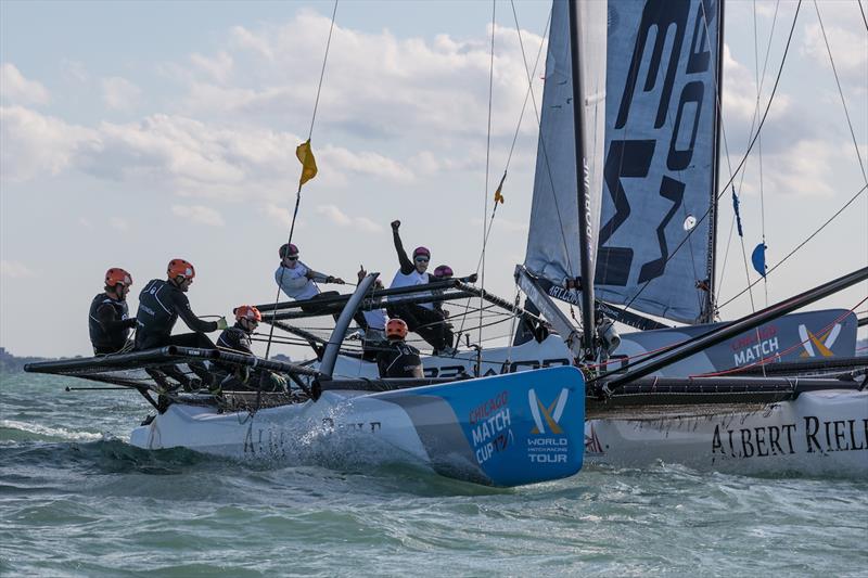 WMRT Chicago Match Cup day 3 photo copyright Ian Roman / WMRT taken at Chicago Yacht Club and featuring the Match Racing class