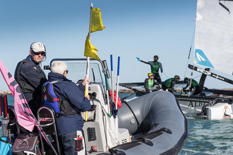 WMRT Chicago Match Cup day 4 photo copyright Ian Roman / WMRT taken at Chicago Yacht Club and featuring the Match Racing class