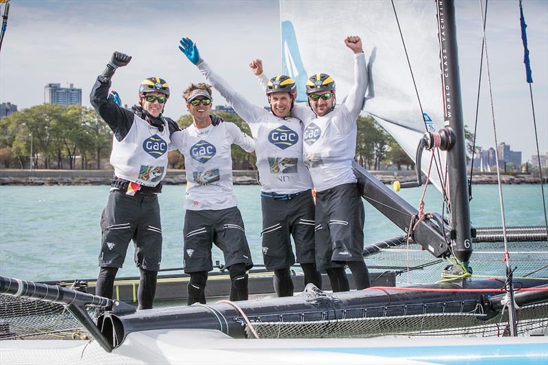 Ian Williams and his GAC Pindar win the WMRT Chicago Match Cup - photo © Ian Roman / WMRT