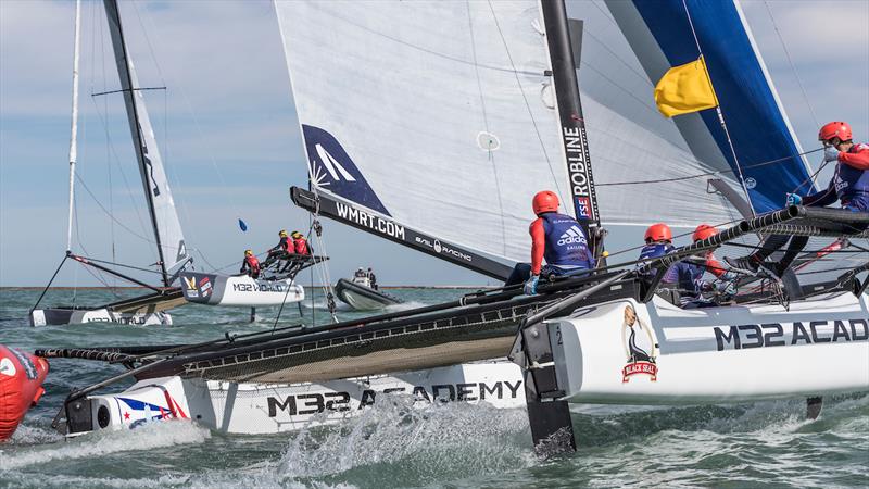 WMRT Chicago Match Cup final day photo copyright Ian Roman / WMRT taken at Chicago Yacht Club and featuring the Match Racing class