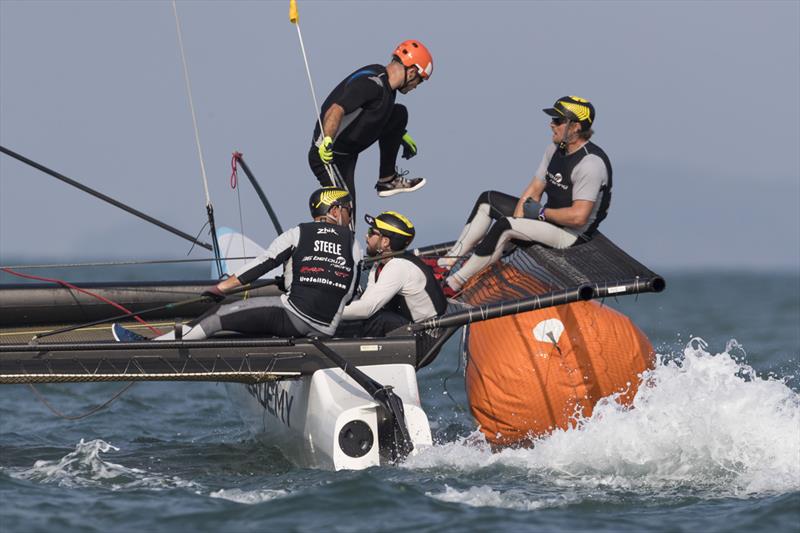 World Match Racing Tour Shenzhen Match Cup day 2 - photo © Ian Roman / WMRT