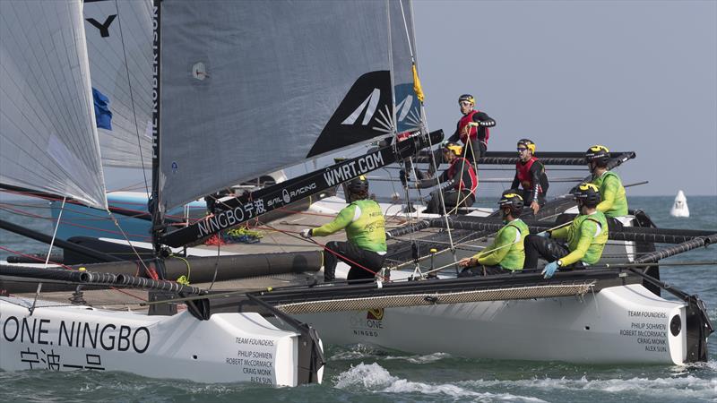 World Match Racing Tour Shenzhen Match Cup day 3 photo copyright Ian Roman / WMRT taken at  and featuring the Match Racing class