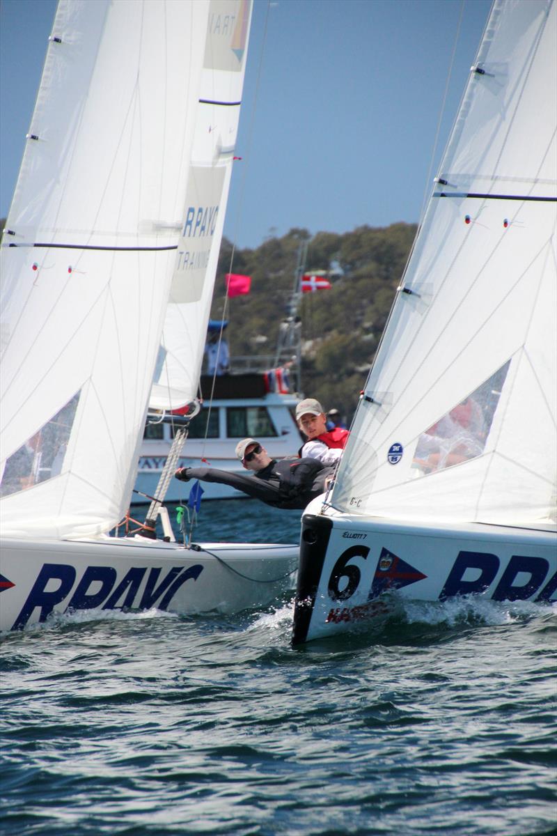 Harken International Youth Match Racing Championship day 2 photo copyright Tom Vincent taken at Royal Prince Alfred Yacht Club and featuring the Match Racing class