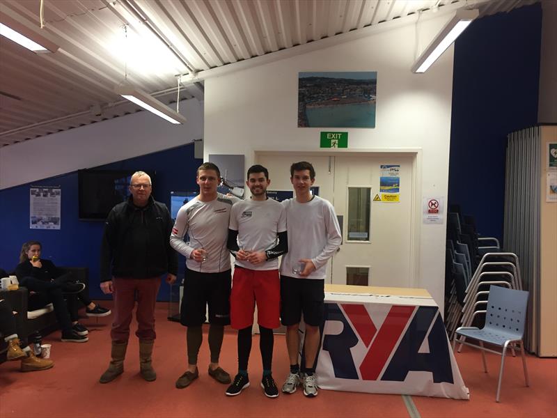 Winning team, Nick Wilkinson and crew at the Winter Match Racing Series Round 1 - photo © RYA