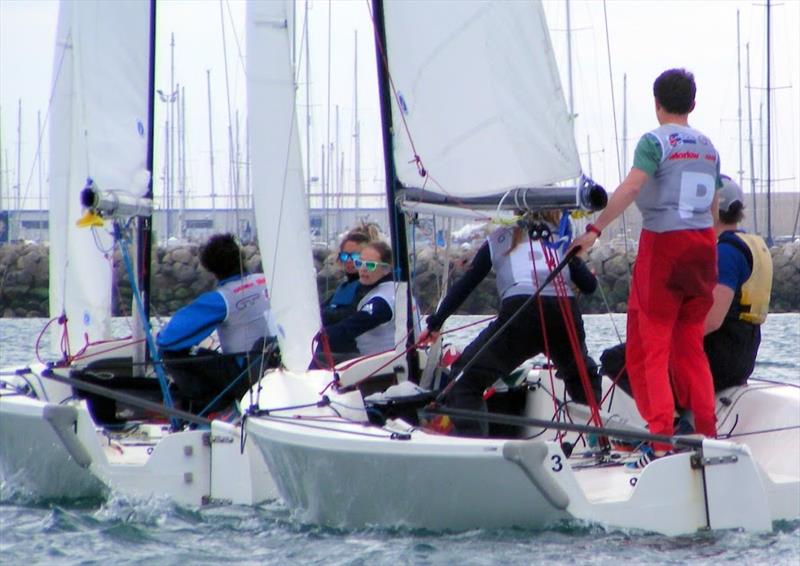 BUCS Match Racing Championship 2018 photo copyright Nigel Vick taken at Weymouth & Portland Sailing Academy and featuring the Match Racing class