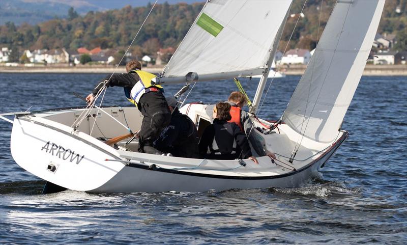 Edinburgh University Sailing Club win the Ceilidh Cup Scottish Student Sailing Match Racing Championship - photo © Neill Ross / www.neillrossphoto.co.uk