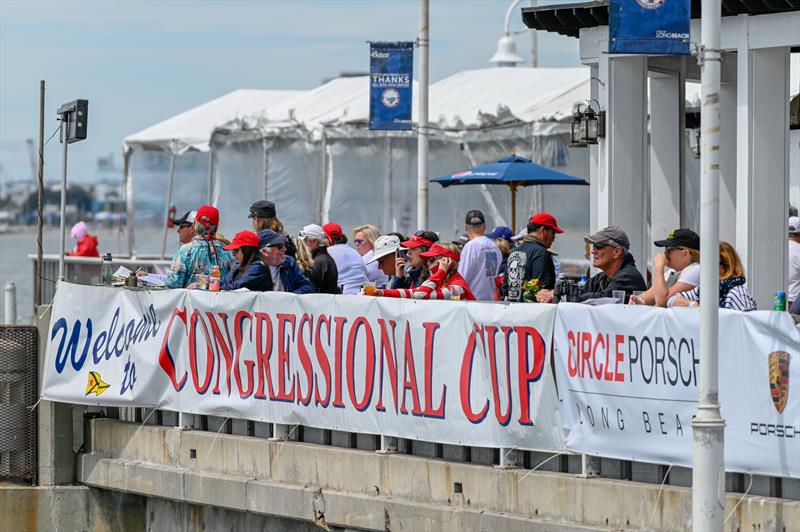 55th LBYC Congressional Cup day 4 photo copyright Tom Walker taken at Long Beach Yacht Club and featuring the Match Racing class