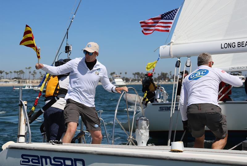 55th LBYC Congressional Cup final day photo copyright Bronny Daniels taken at Long Beach Yacht Club and featuring the Match Racing class