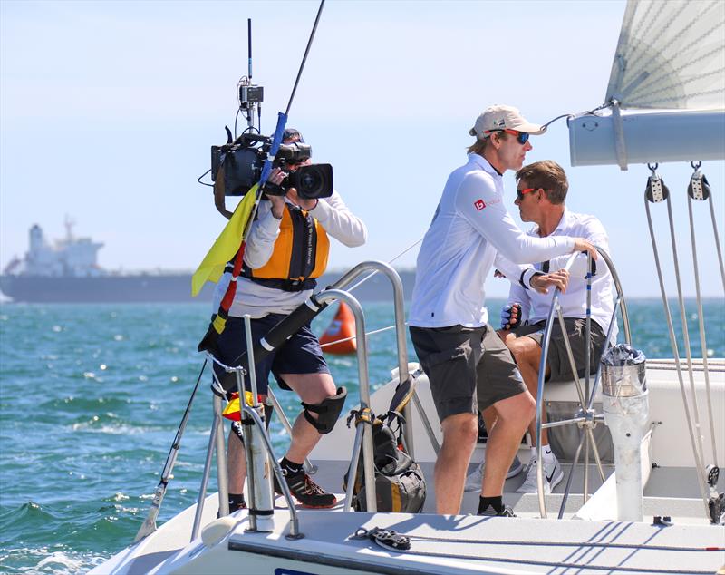 55th LBYC Congressional Cup final day photo copyright Bronny Daniels taken at Long Beach Yacht Club and featuring the Match Racing class