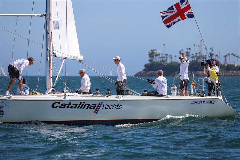 55th LBYC Congressional Cup final day photo copyright Bronny Daniels taken at Long Beach Yacht Club and featuring the Match Racing class