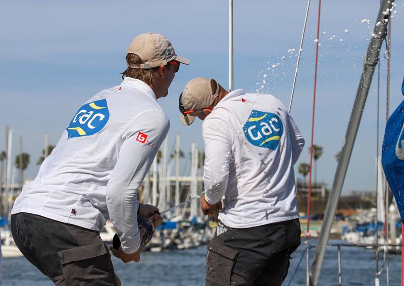 55th LBYC Congressional Cup final day photo copyright Bronny Daniels taken at Long Beach Yacht Club and featuring the Match Racing class