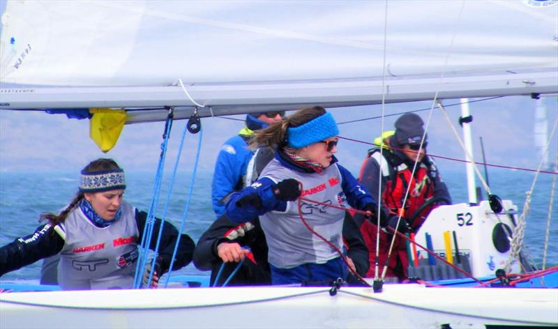 Student Match Racing Championship 2019 photo copyright Nigel Vick taken at Weymouth & Portland Sailing Academy and featuring the Match Racing class