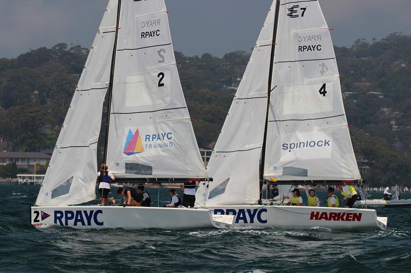 2019 Harken International Youth Match Racing Finals photo copyright RPAYC taken at Royal Prince Alfred Yacht Club and featuring the Match Racing class