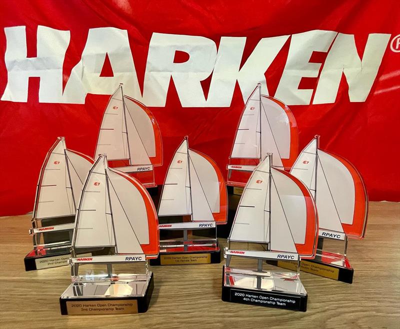 Harken Open Championships Trophies photo copyright RPAYC taken at Royal Prince Alfred Yacht Club and featuring the Match Racing class