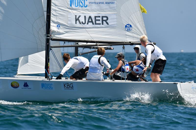 Emil Kjaer (DEN, Royal Danish Yacht Club)  on day 2 of the Governor's Cup 2021 - photo © Tom Walker