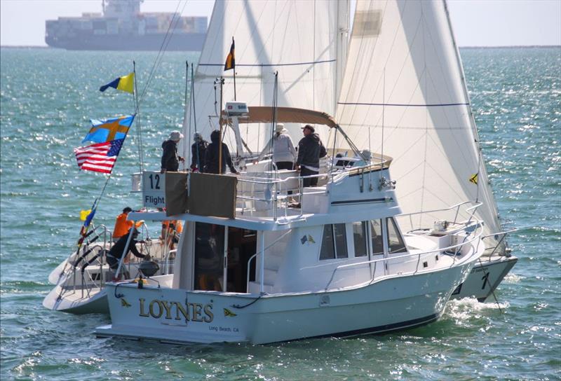 56th Congressional Cup day 2 photo copyright Bronny Daniels taken at Long Beach Yacht Club and featuring the Match Racing class