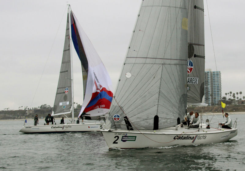 Simone Ferrarese wins the 49th Congressional Cup photo copyright Rich Roberts taken at Long Beach Yacht Club and featuring the Match Racing class