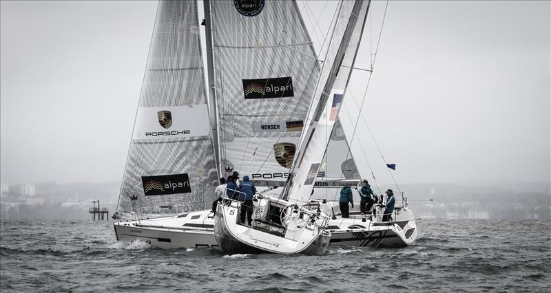Match Race Germany day 2 photo copyright Brian Carlin / AWMR taken at  and featuring the Match Racing class