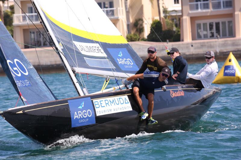 Charlie Lalumiere of the U.S. is first-time participants at the Argo Group Gold Cup who qualified for the quarterfinals - photo © Charles Anderson / RBYC