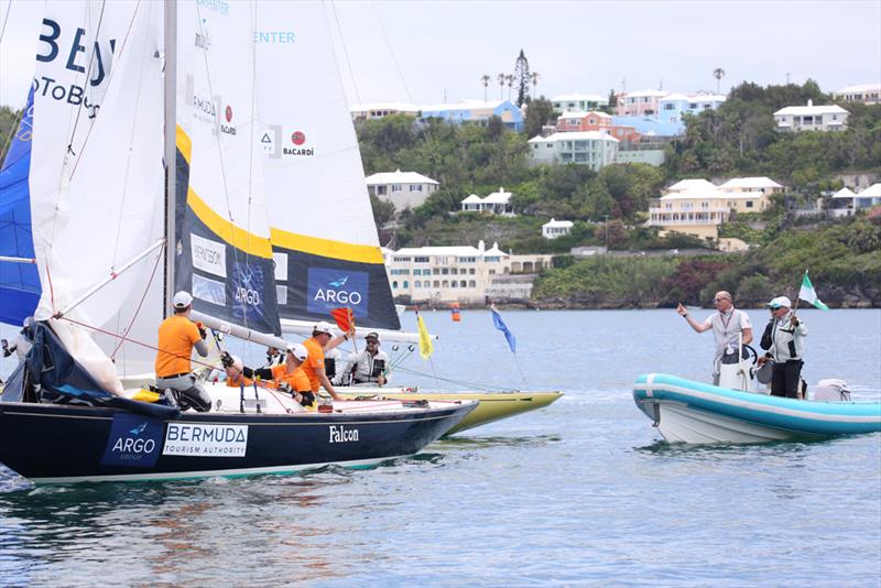 2018 Argo Group Gold Cup photo copyright Charles Anderson / RBYC taken at Royal Bermuda Yacht Club and featuring the Match Racing class